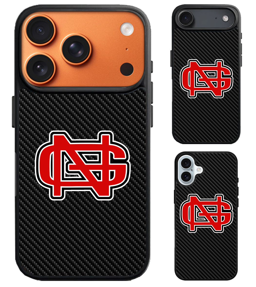 North Greenville Crusaders Carbon iPhone Air | iPhone 17 | 17 Pro | 17 Pro Max Case
