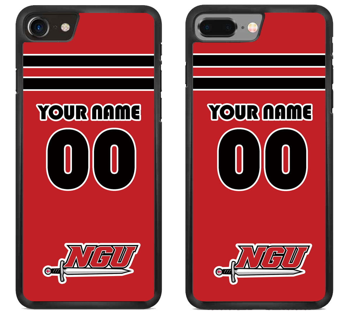 Custom Personalized North Greenville Crusaders iPhone 8 | 8 Plus Case