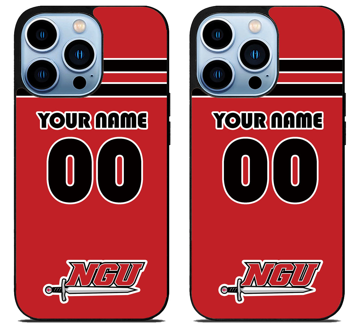 Custom Personalized North Greenville Crusaders iPhone 15 Pro | iPhone 15 Pro Max Case