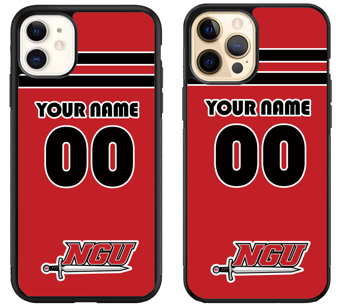 Custom Personalized North Greenville Crusaders iPhone 12 | 12 Mini | 12 Pro | 12 Pro Max Case