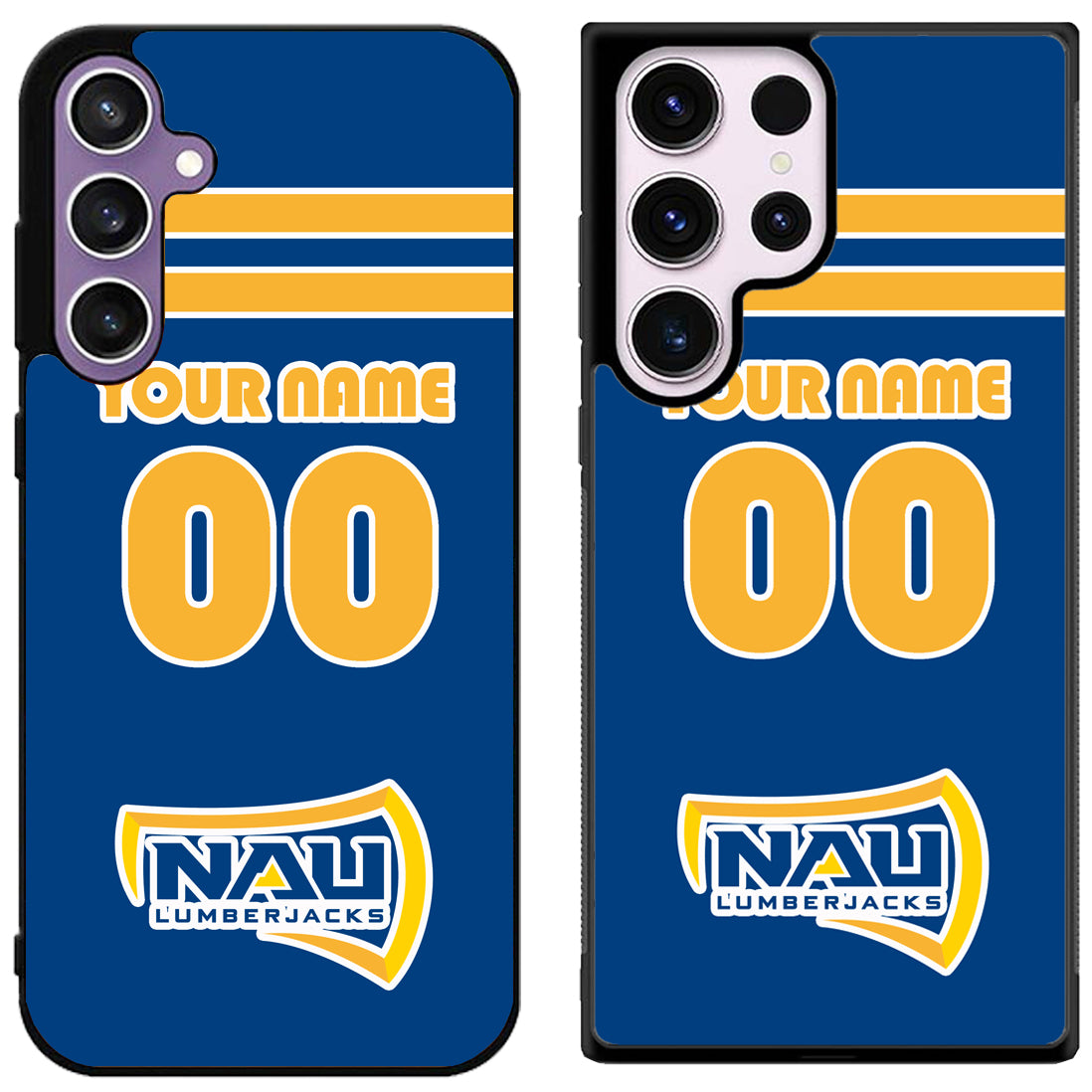 Custom Personalized Northern Arizona Lumberjacks Samsung Galaxy S24 | S24+ | S24 Ultra Case