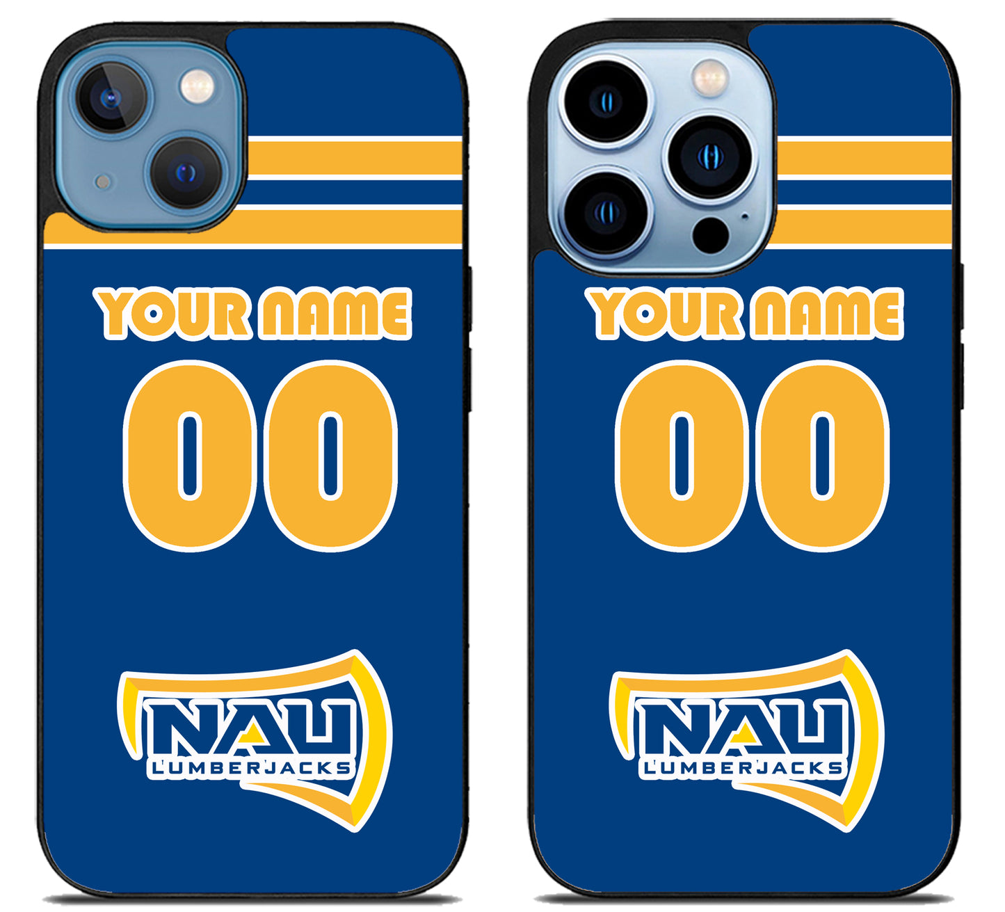 Custom Personalized Northern Arizona Lumberjacks iPhone 13 | 13 Mini | 13 Pro | 13 Pro Max Case
