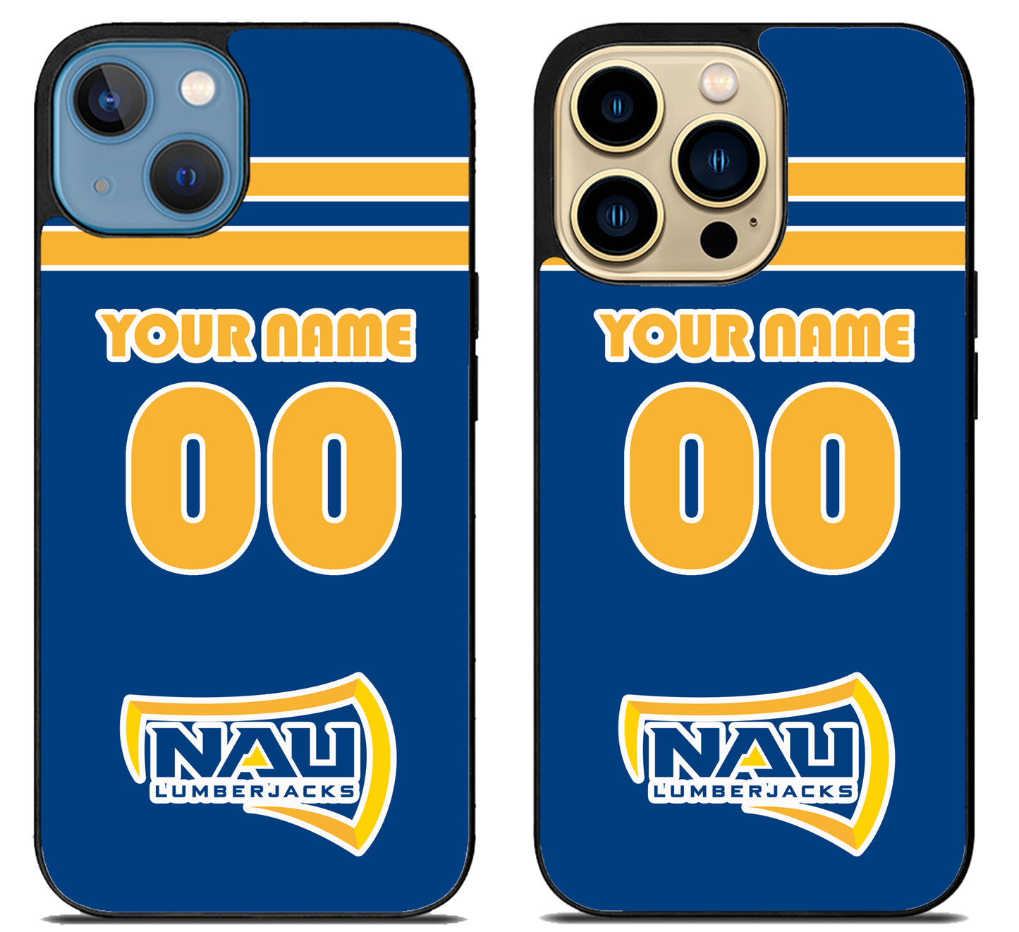 Custom Personalized Northern Arizona Lumberjacks iPhone 14 | 14 Plus | 14 Pro | 14 Pro Max Case