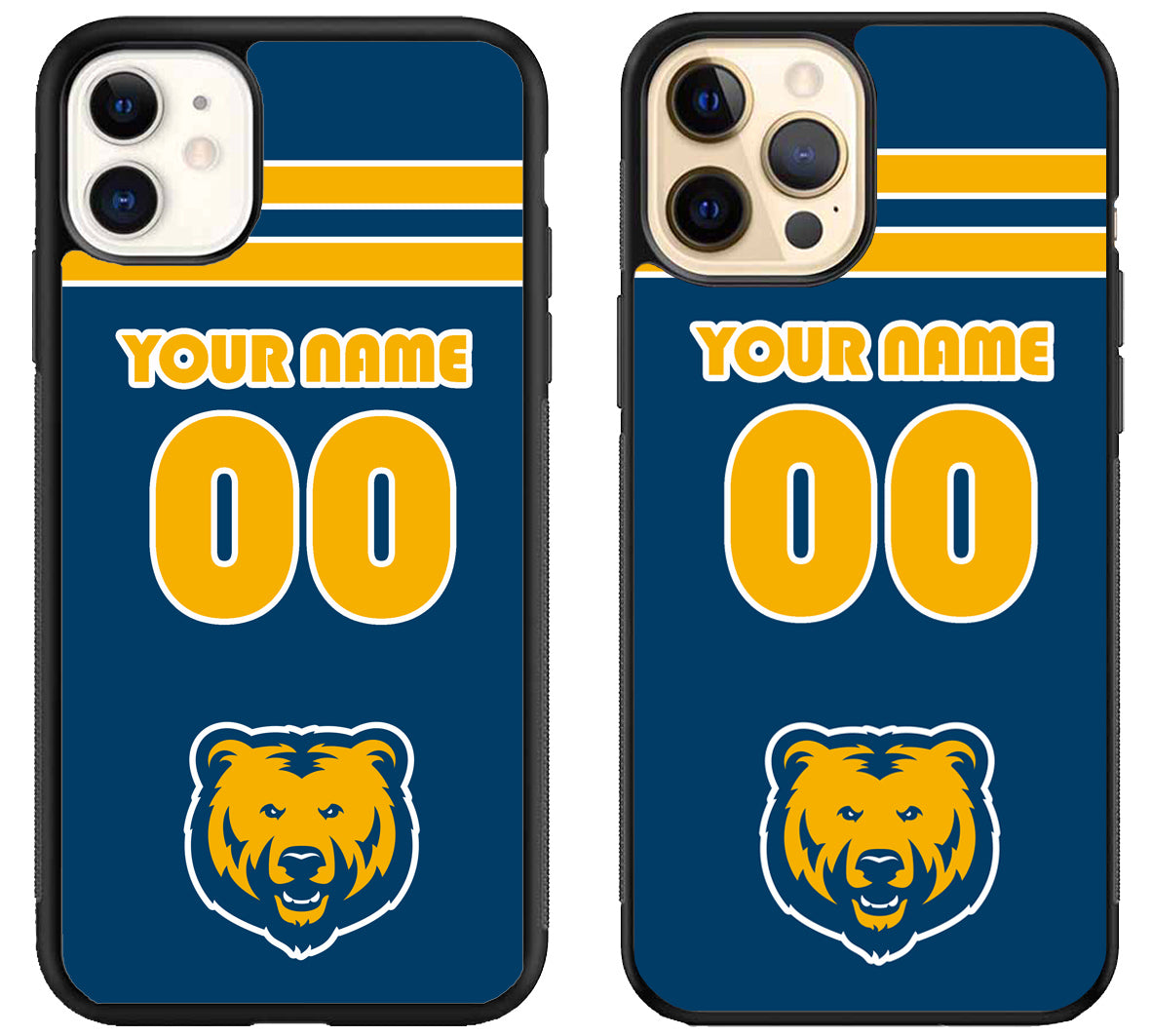 Custom Personalized Northern Colorado Bears iPhone 12 | 12 Mini | 12 Pro | 12 Pro Max Case