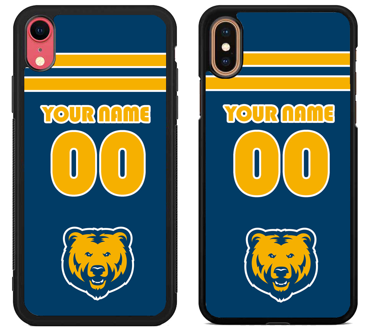 Custom Personalized Northern Colorado Bears iPhone X | Xs | Xr | Xs Max Case