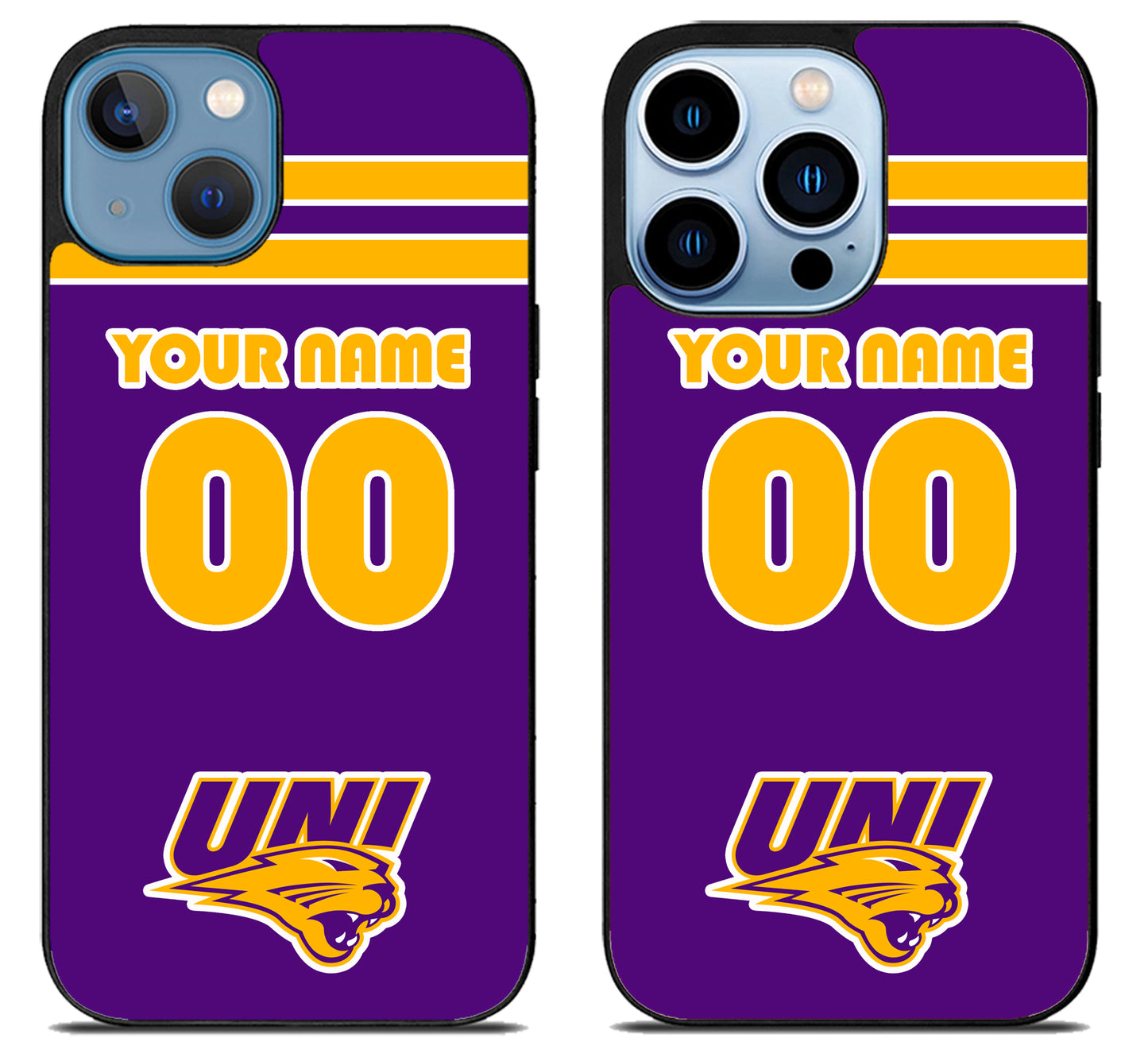 Custom Personalized Northern Iowa Panthers iPhone 13 | 13 Mini | 13 Pro | 13 Pro Max Case