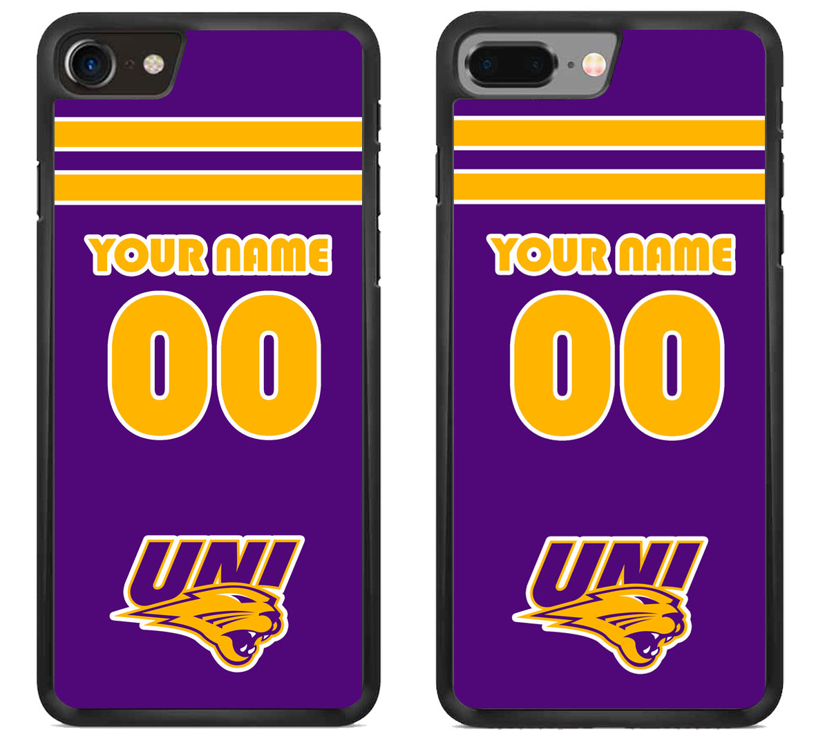 Custom Personalized Northern Iowa Panthers iPhone 8 | 8 Plus Case