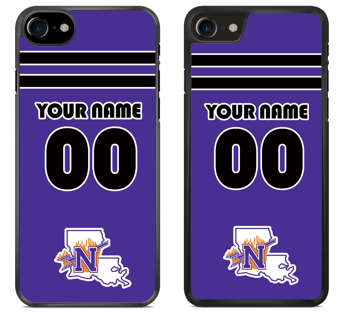 Custom Personalized Northwestern State Demons iPhone SE 2020 | iPhone SE 2022 Case
