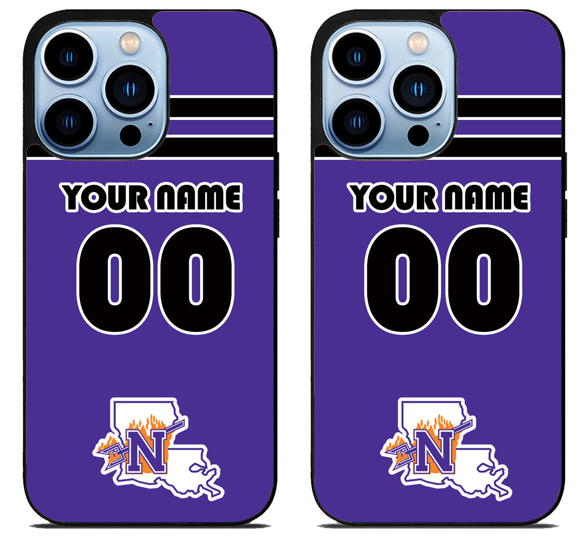 Custom Personalized Northwestern State Demons iPhone 15 Pro | iPhone 15 Pro Max Case