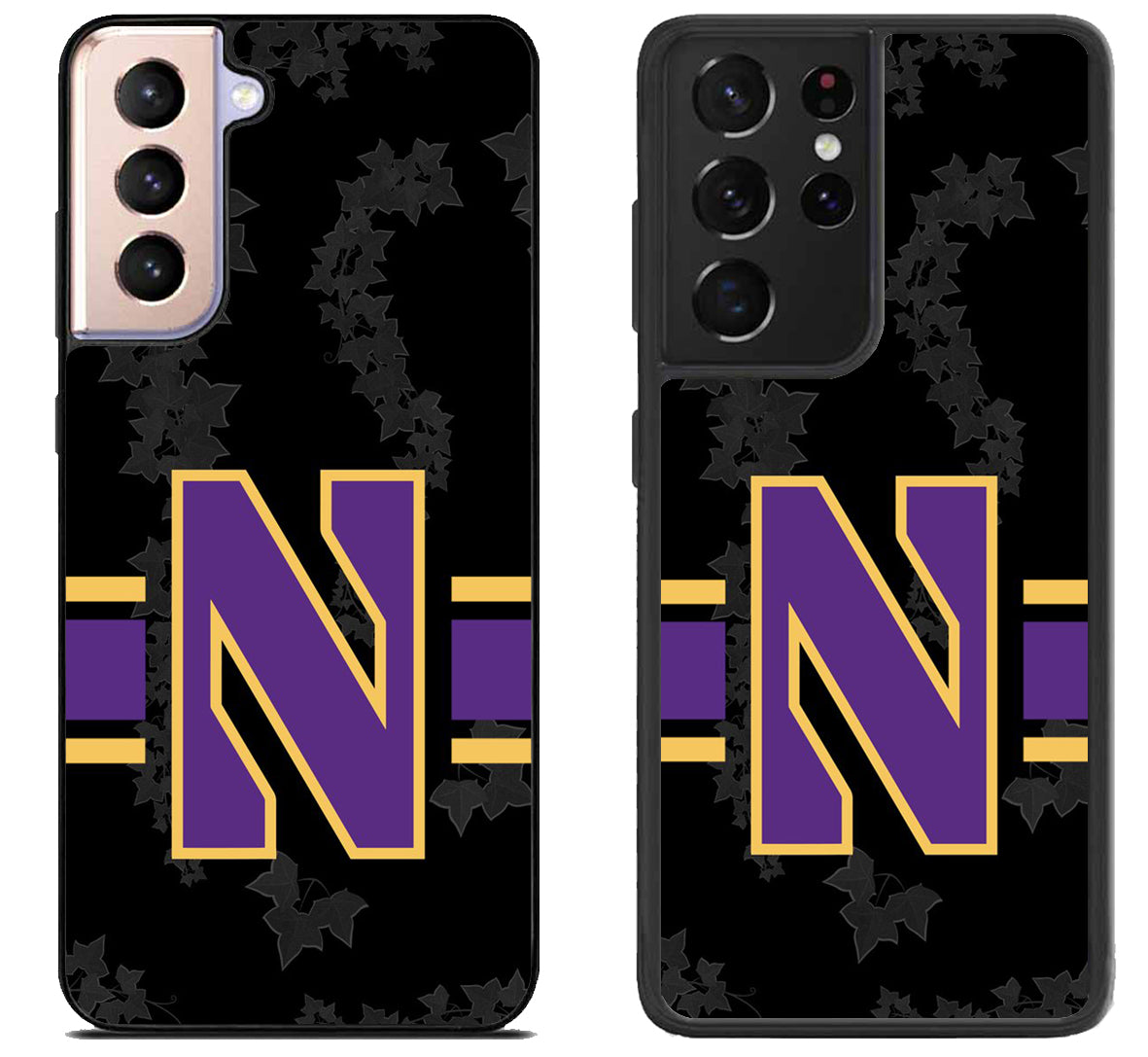 Northwestern Wildcats Stripe Samsung Galaxy S21 | S21 FE | S21+ | S21 Ultra Case