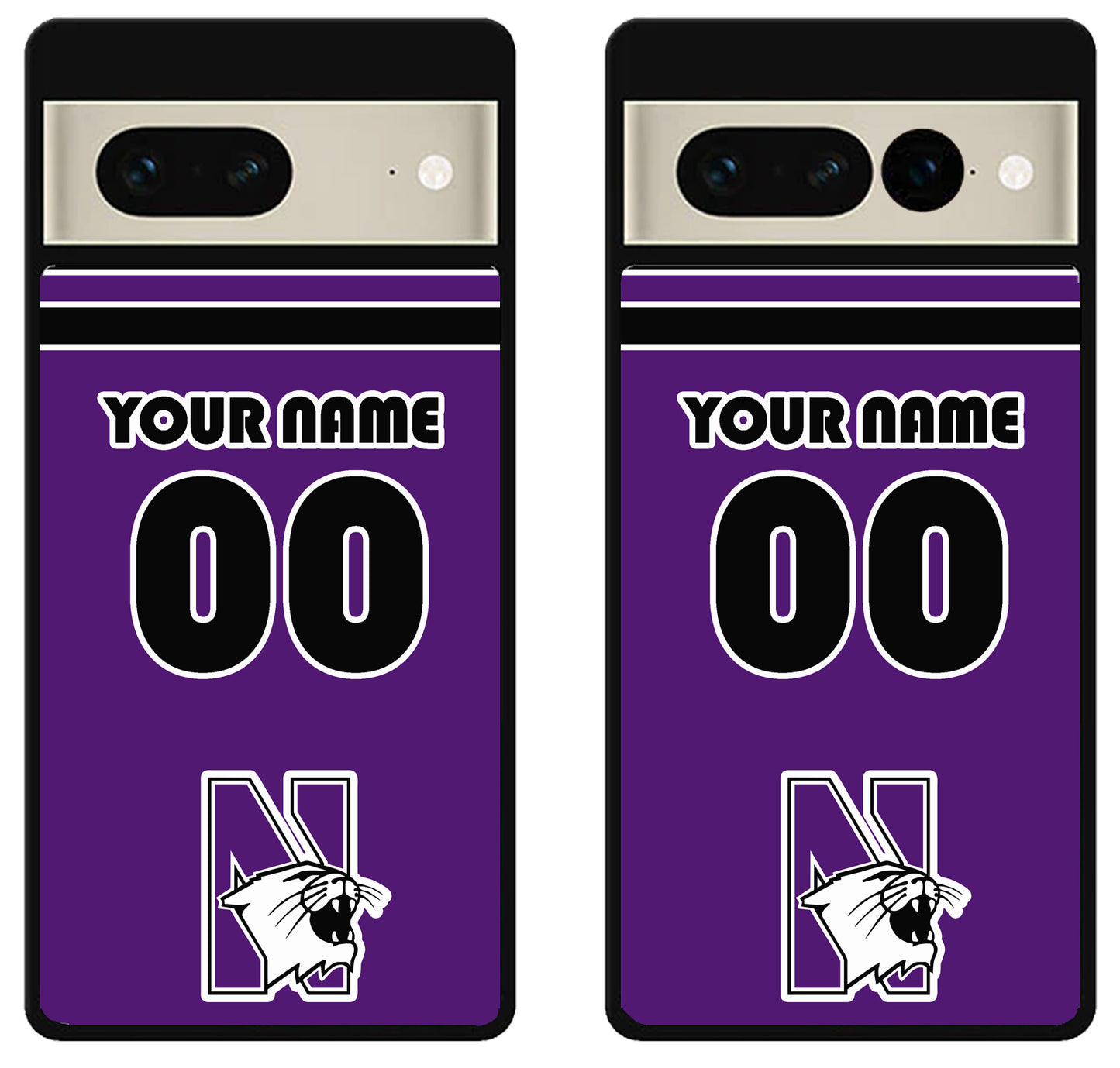 Custom Personalized Northwestern Wildcats Google Pixel 7 | 7 Pro Case