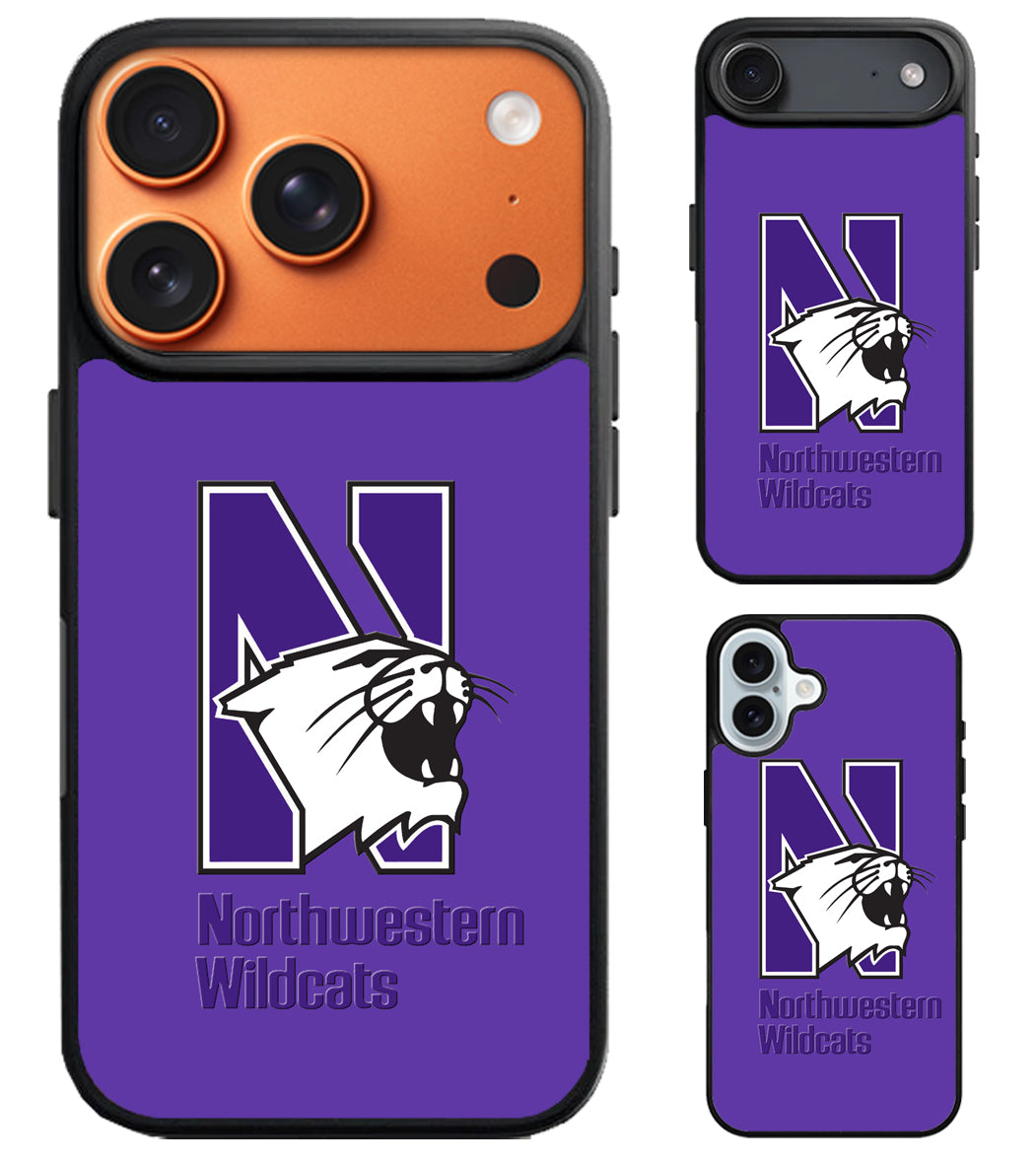 Northwestern Wildcats iPhone Air | iPhone 17 | 17 Pro | 17 Pro Max Case