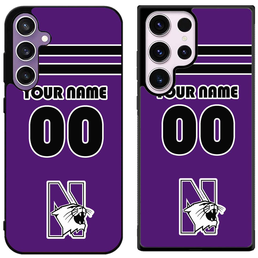 Custom Personalized Northwestern Wildcats Samsung Galaxy S24 | S24+ | S24 Ultra Case