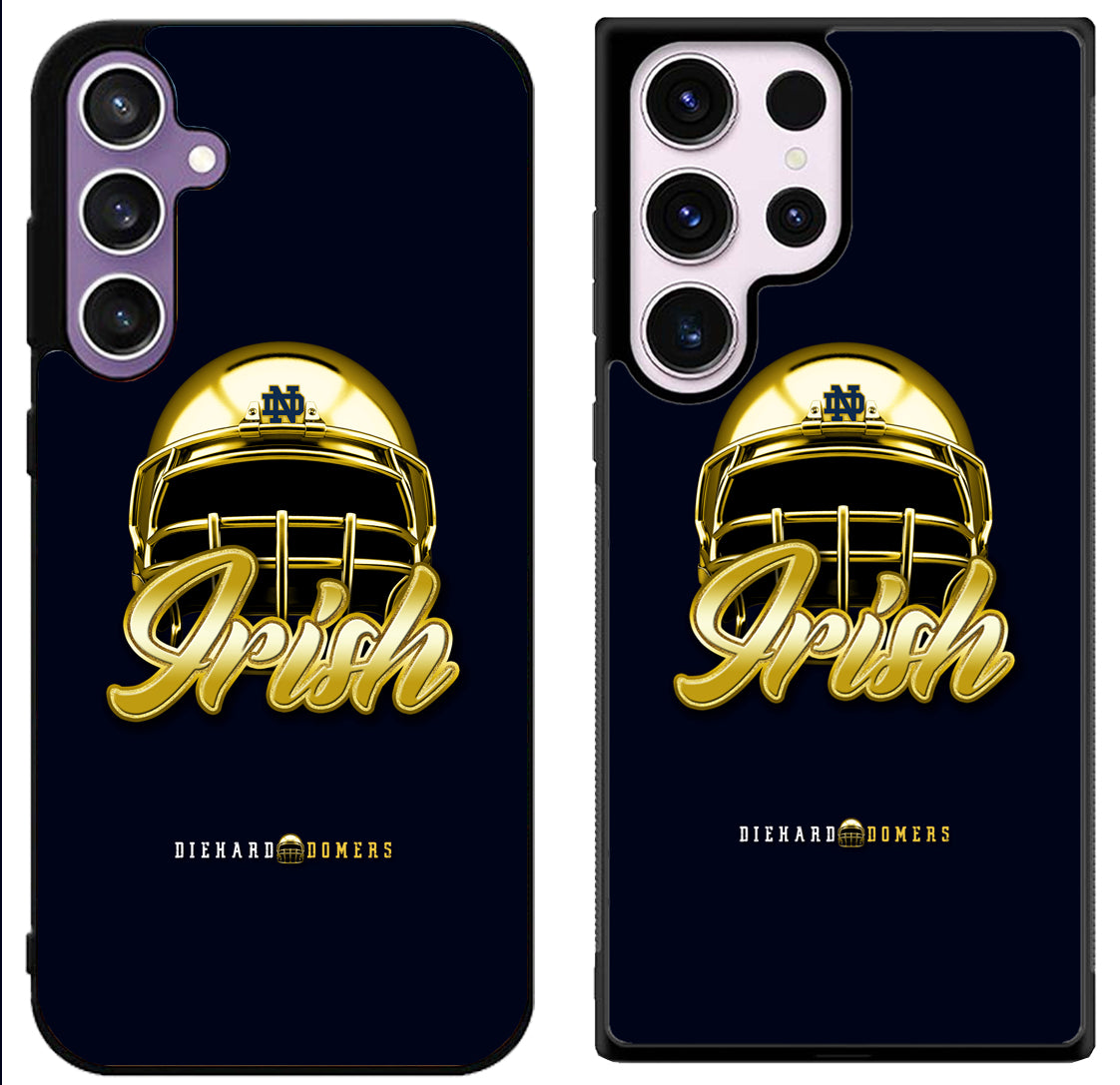 Notre Dame Fighting Irish Diehard Domers Samsung Galaxy S24 | S24+ | S24 Ultra Case