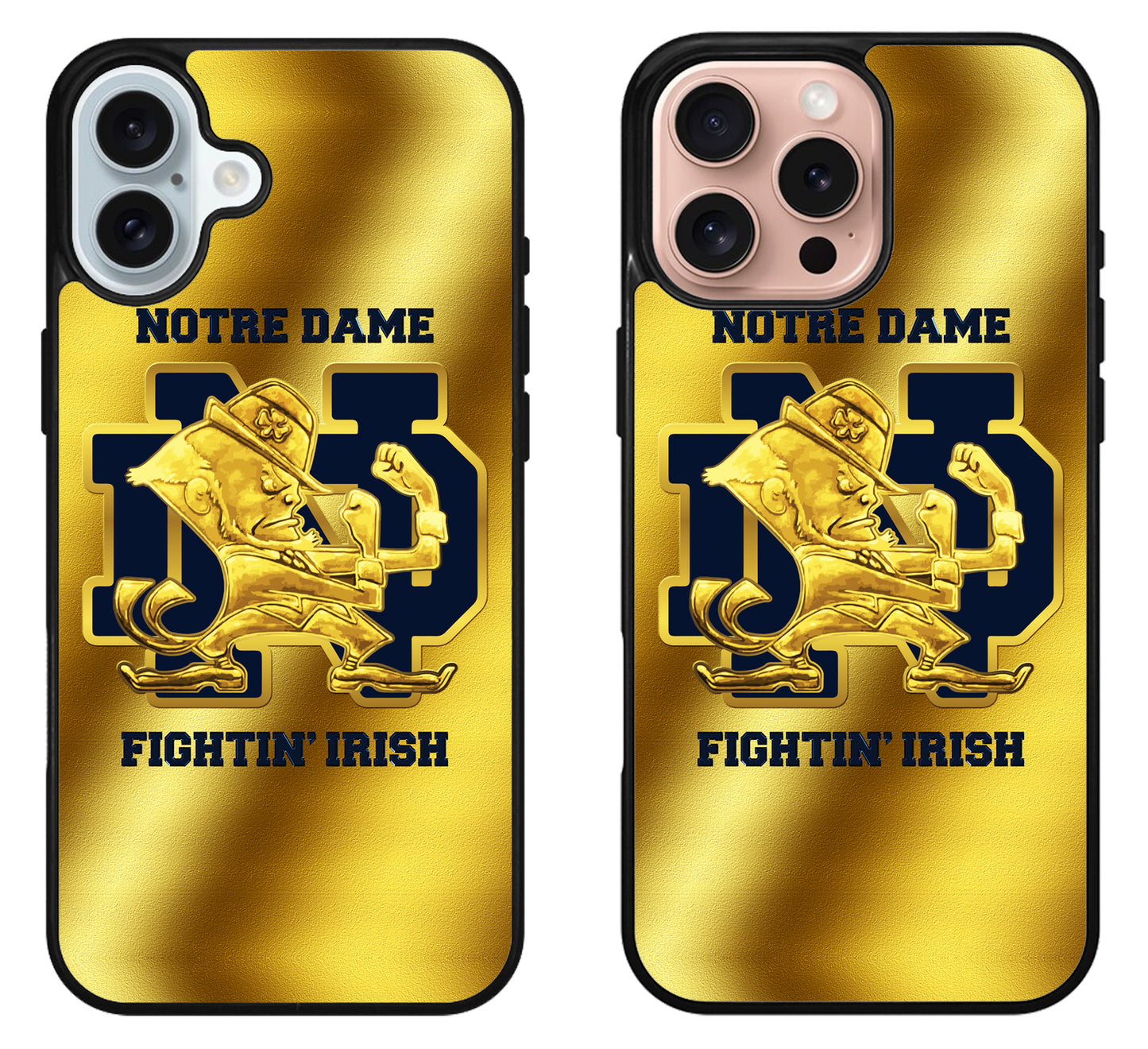 Notre Dame Fighting Irish Gold iPhone 16 | 16 Plus | 16 Pro | 16 Pro Max Case