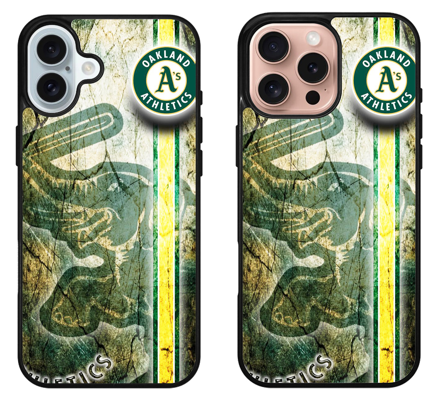Oakland Athletics Artwork iPhone 16 | 16 Plus | 16 Pro | 16 Pro Max Case