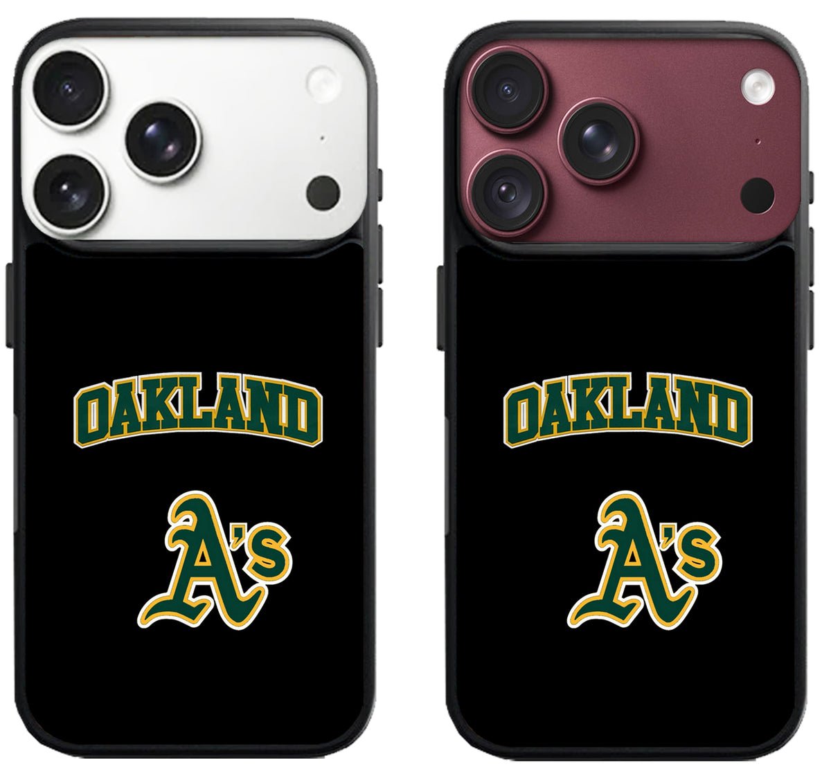 Oakland Athletics Black iPhone 18 Pro | 18 Pro Max Case