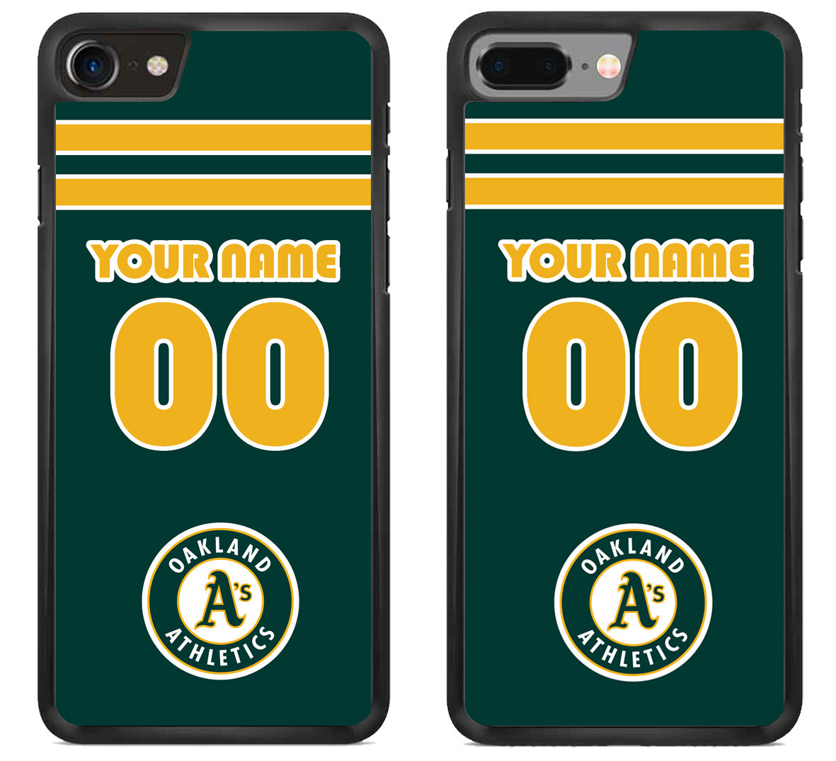 Custom Personalized Oakland Athletics iPhone 8 | 8 Plus Case