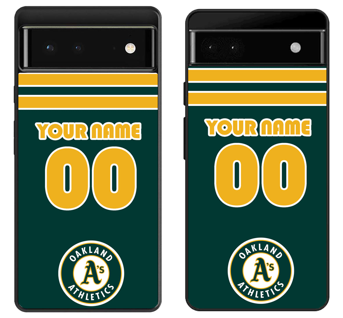 Custom Personalized Oakland Athletics Google Pixel 6 | 6A | 6 Pro Case