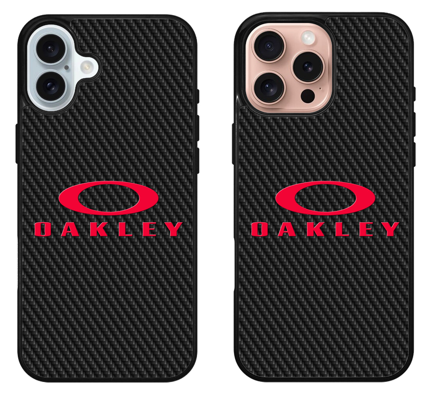 Oakley Logo Carbon iPhone 16 | 16 Plus | 16 Pro | 16 Pro Max Case