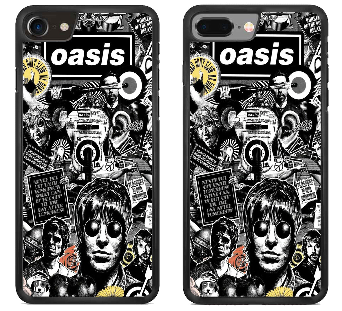 Oasis Logo Collage iPhone 8 | 8 Plus Case