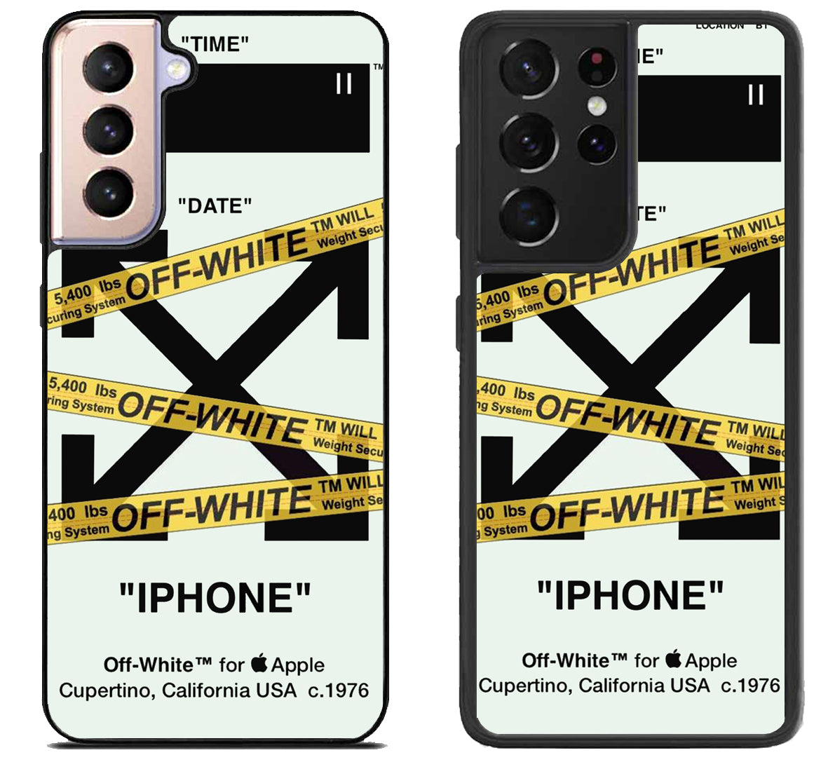 Off White Cover Samsung Galaxy S21 | S21 FE | S21+ | S21 Ultra Case