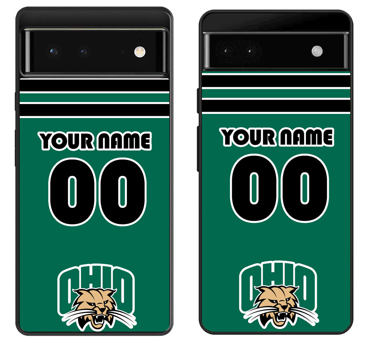 Custom Personalized Ohio Bobcats Google Pixel 6 | 6A | 6 Pro Case