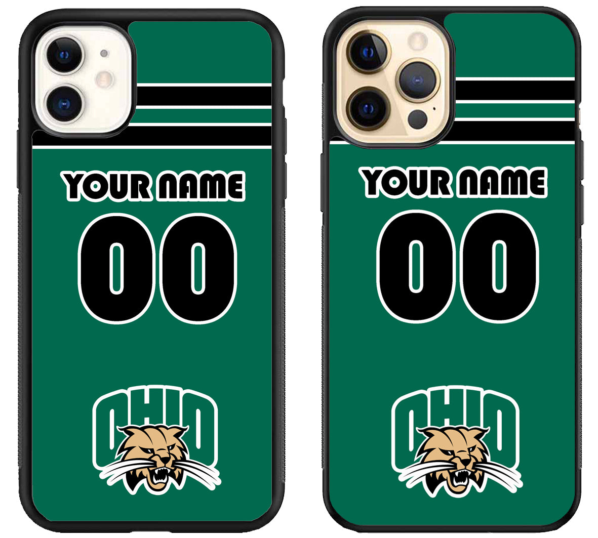 Custom Personalized Ohio Bobcats iPhone 12 | 12 Mini | 12 Pro | 12 Pro Max Case