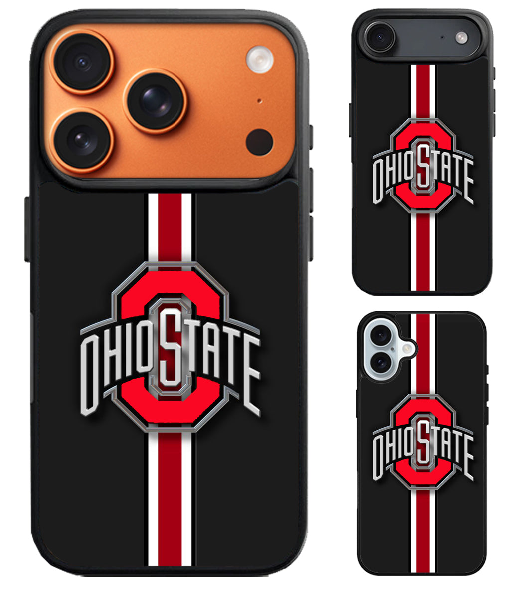 Ohio State Buckeyes Logo iPhone Air | iPhone 17 | 17 Pro | 17 Pro Max Case