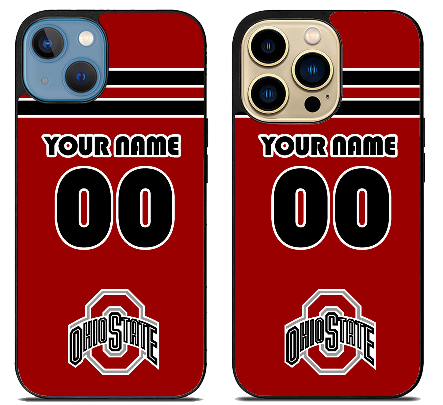 Custom Personalized Ohio State Buckeyes iPhone 14 | 14 Plus | 14 Pro | 14 Pro Max Case