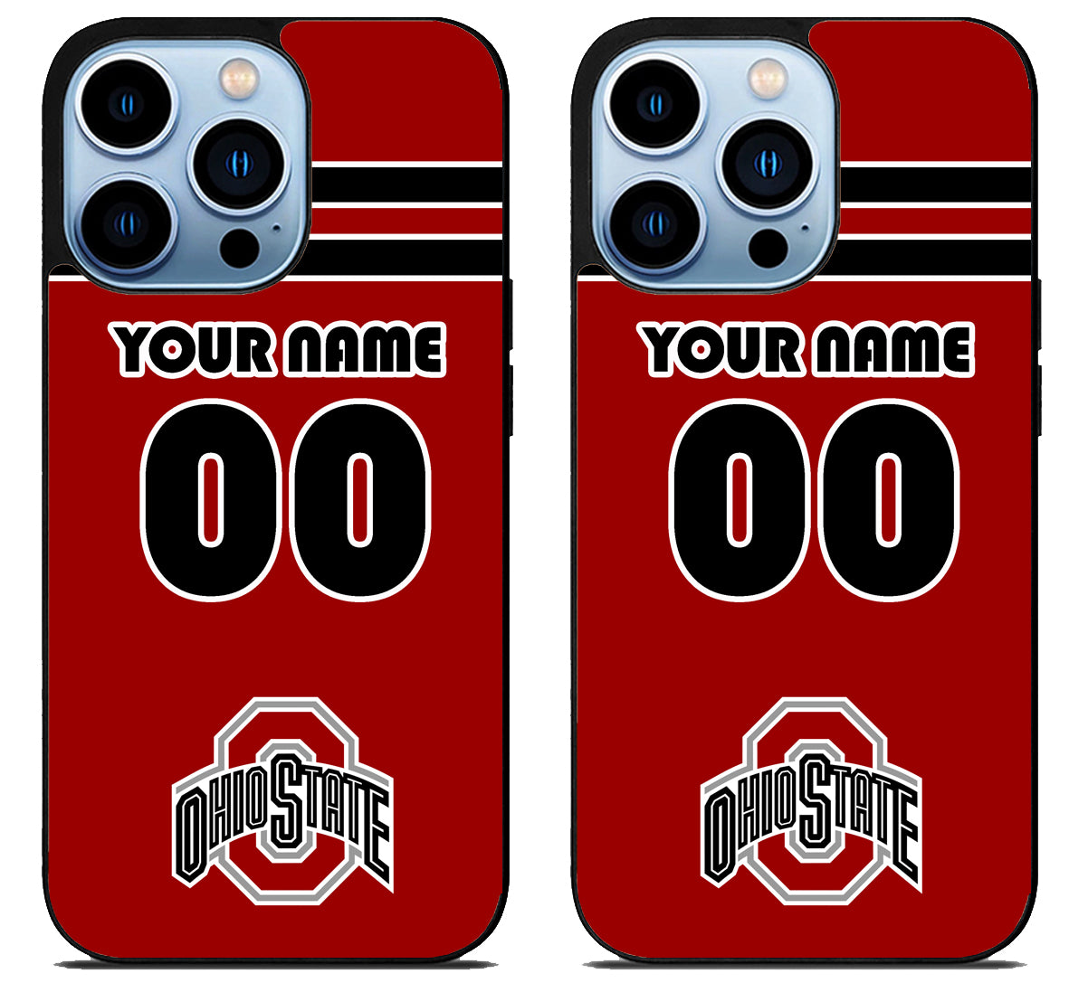 Custom Personalized Ohio State Buckeyes iPhone 15 Pro | iPhone 15 Pro Max Case
