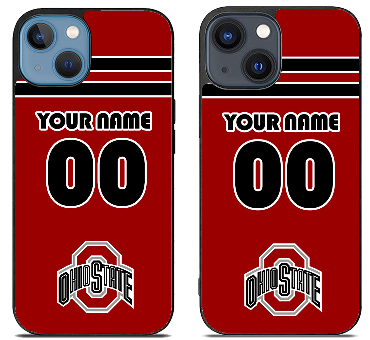 Custom Personalized Ohio State Buckeyes iPhone 15 | iPhone 15 Plus Case
