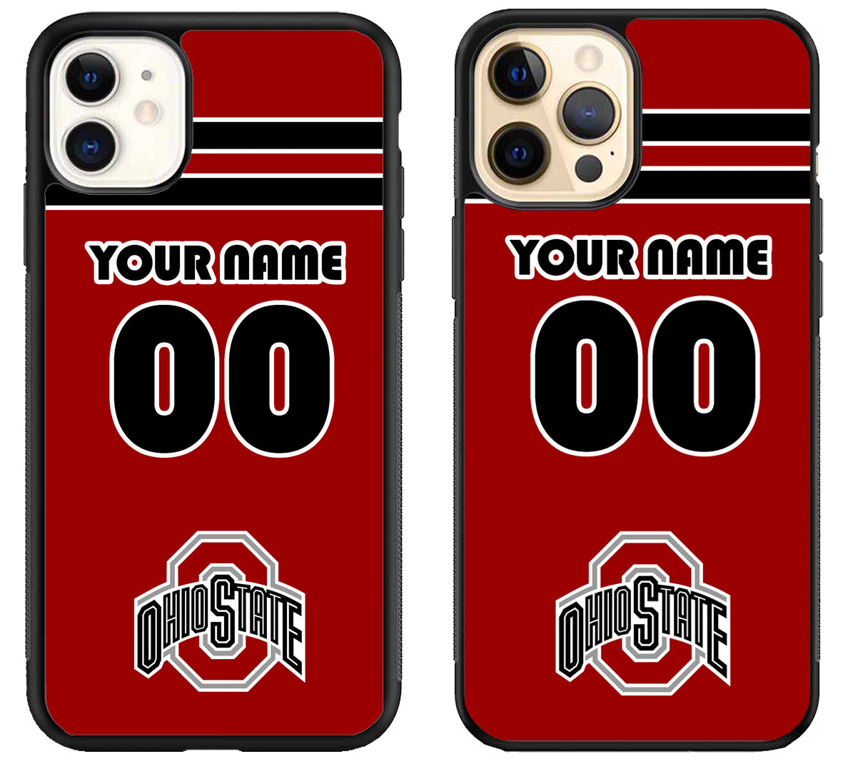 Custom Personalized Ohio State Buckeyes iPhone 12 | 12 Mini | 12 Pro | 12 Pro Max Case