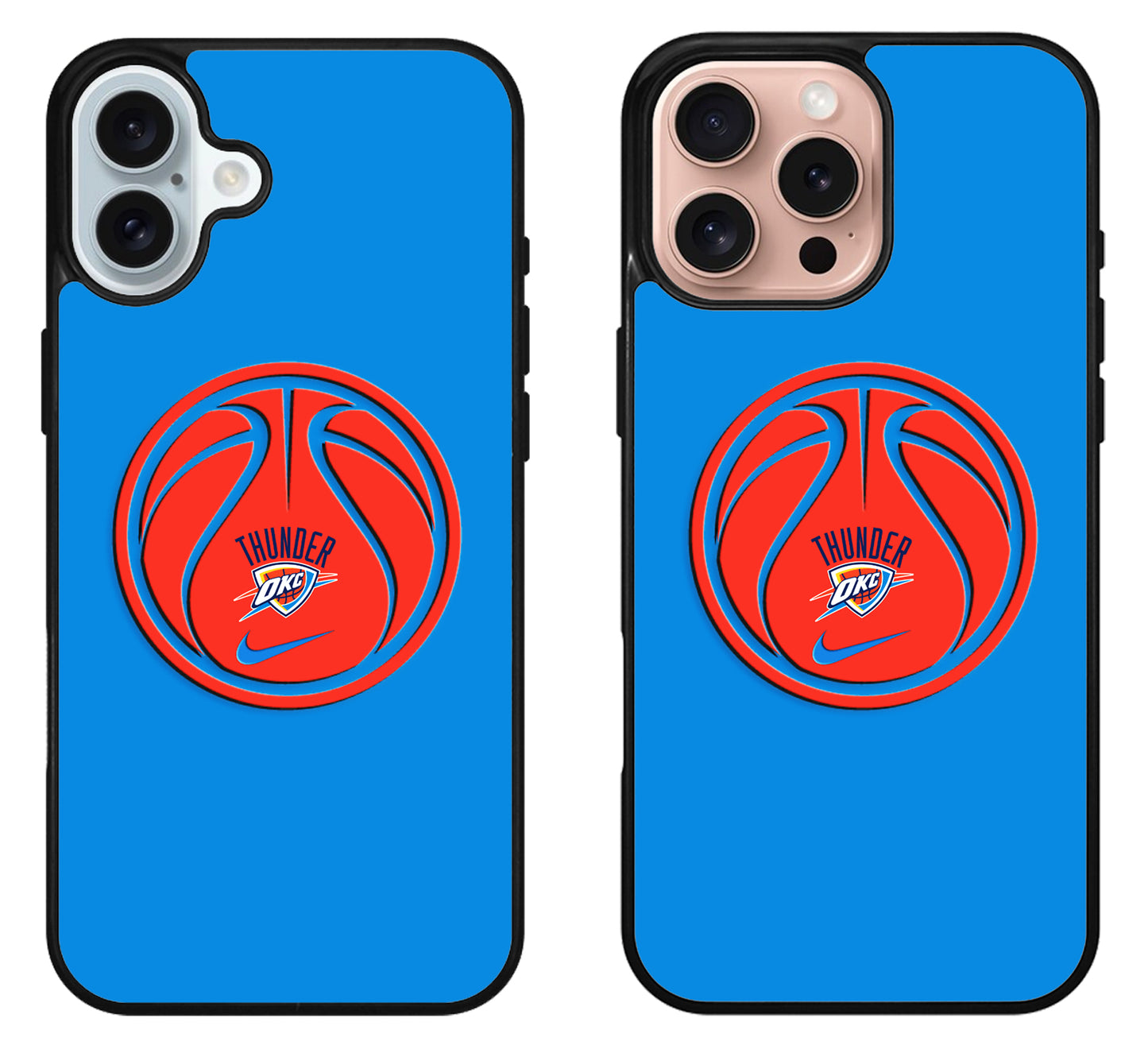 Oklahoma City Thunder Basketball iPhone 16 | 16 Plus | 16 Pro | 16 Pro Max Case