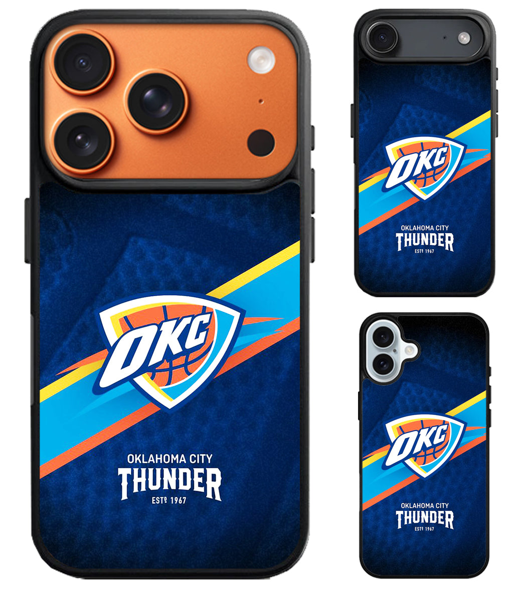 Oklahoma City Thunder NBA iPhone Air | iPhone 17 | 17 Pro | 17 Pro Max Case