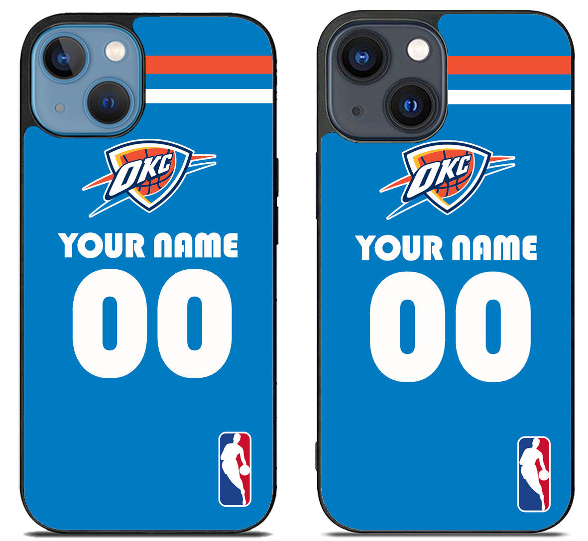 Custom OKC Thunder iPhone 15, 15 Pro, 15 Pro Max