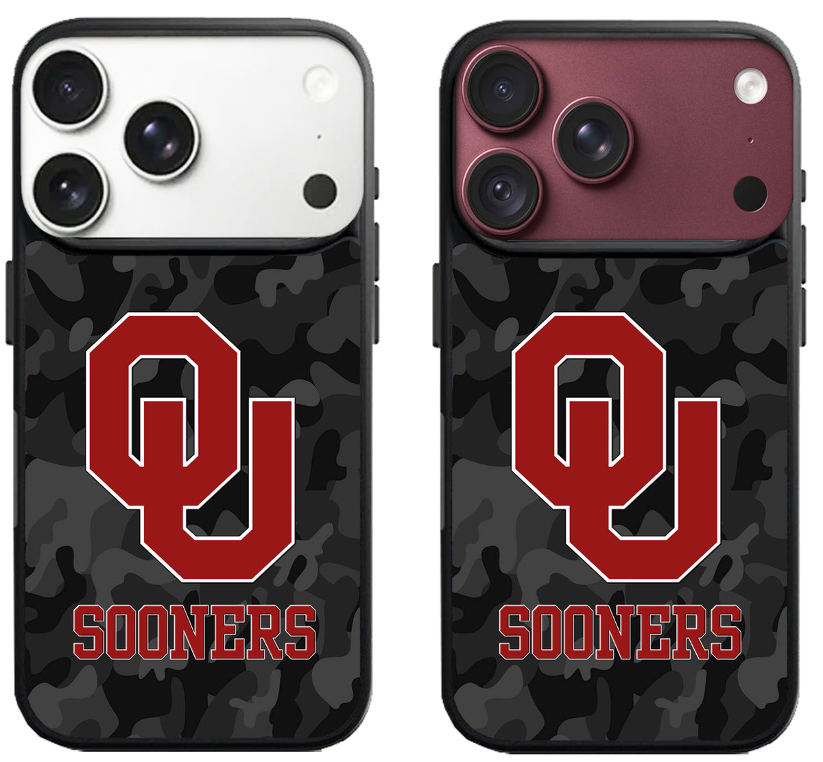 Oklahoma Sooners Black Camo iPhone 18 Pro | 18 Pro Max Case