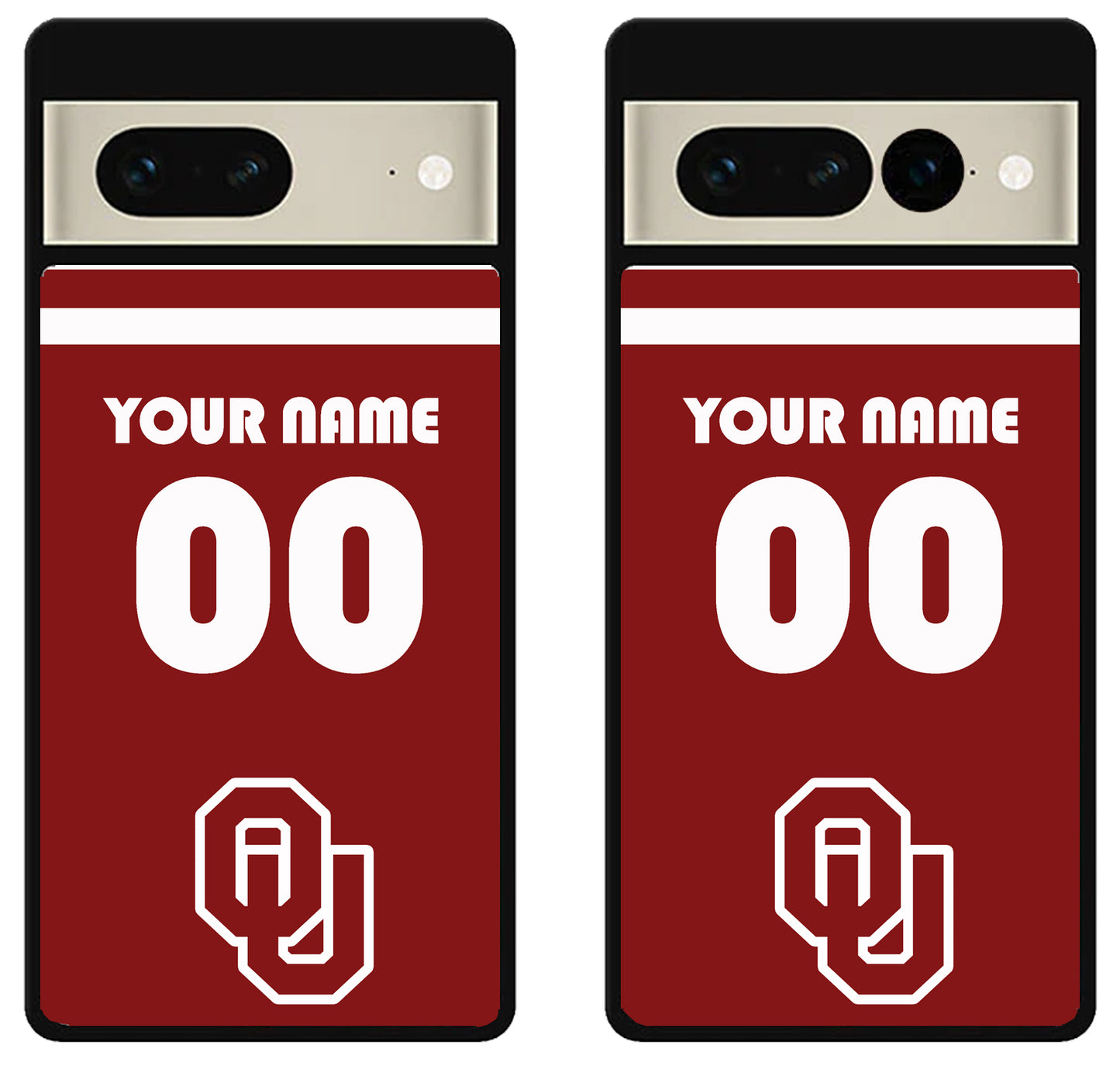 Custom Personalized Oklahoma Sooners Google Pixel 7 | 7 Pro Case