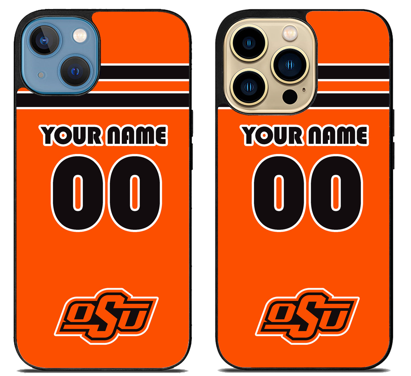 Custom Personalized Oklahoma State Cowboys iPhone 14 | 14 Plus | 14 Pro | 14 Pro Max Case