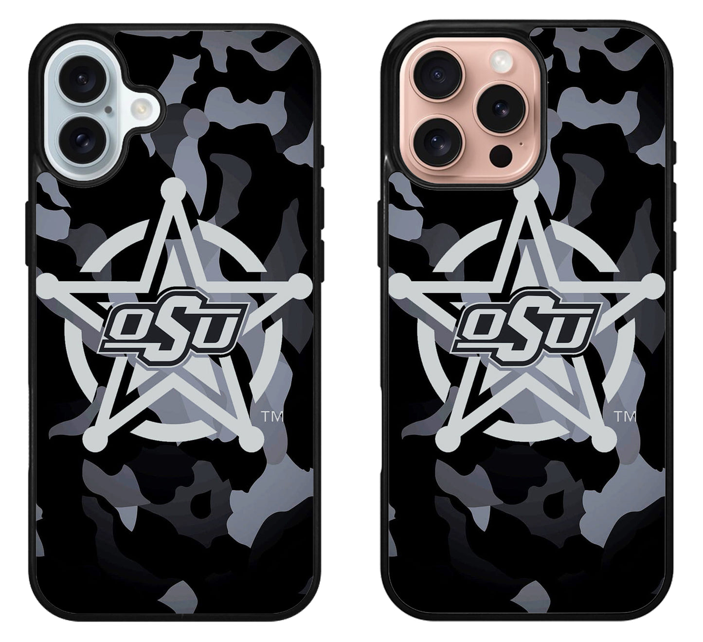 Oklahoma State Cowboys Camo iPhone 16 | 16 Plus | 16 Pro | 16 Pro Max Case