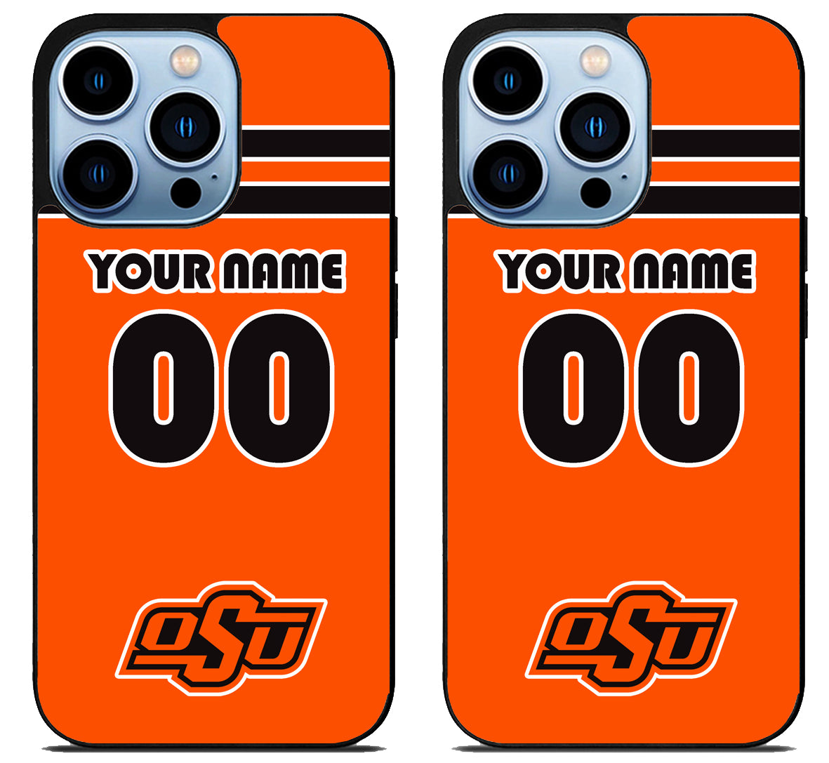Custom Personalized Oklahoma State Cowboys iPhone 15 Pro | iPhone 15 Pro Max Case