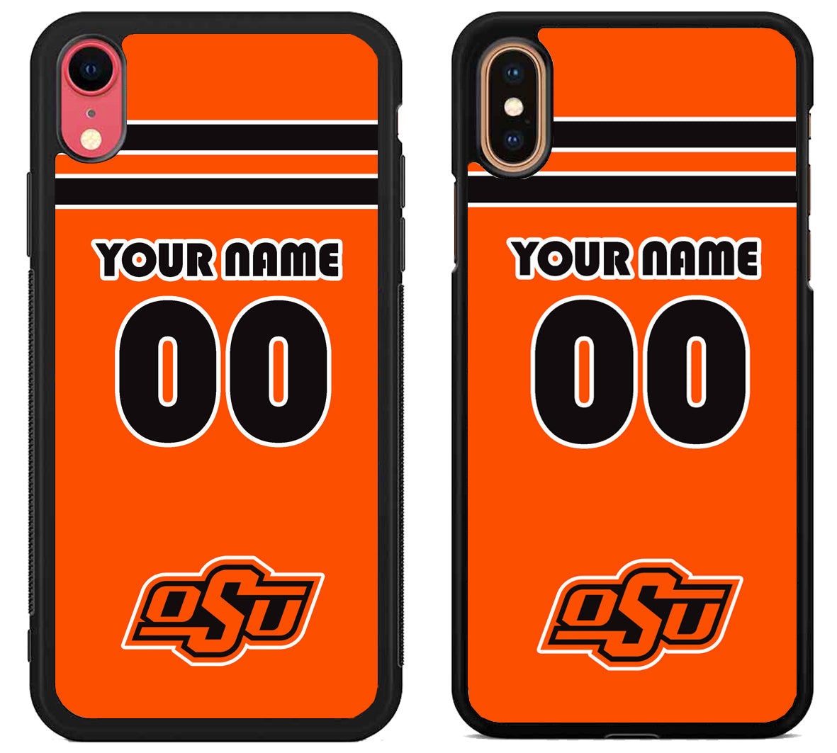 Custom Personalized Oklahoma State Cowboys iPhone X | Xs | Xr | Xs Max Case
