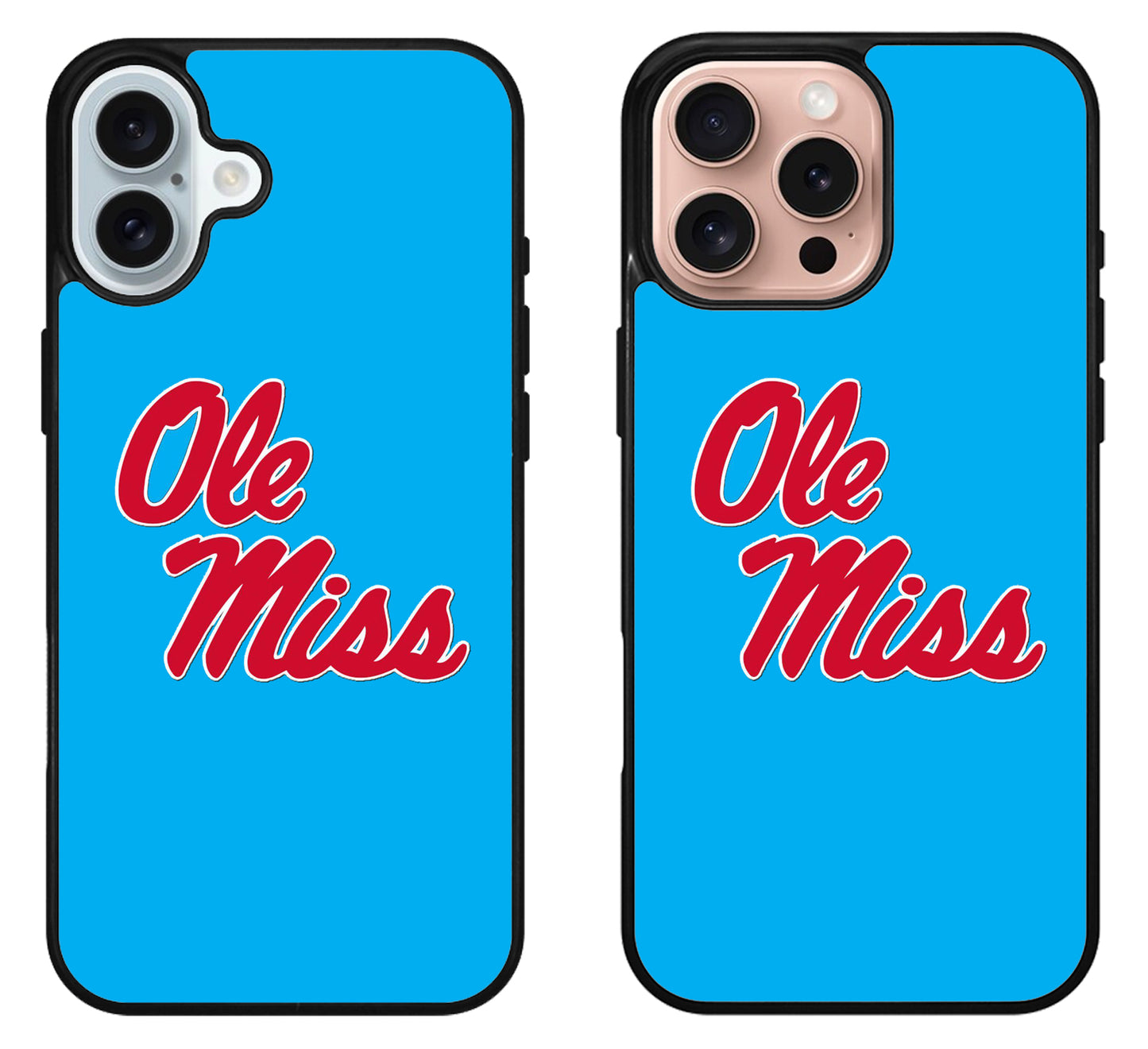 Ole Miss Rebels Cool Cover iPhone 16 | 16 Plus | 16 Pro | 16 Pro Max Case