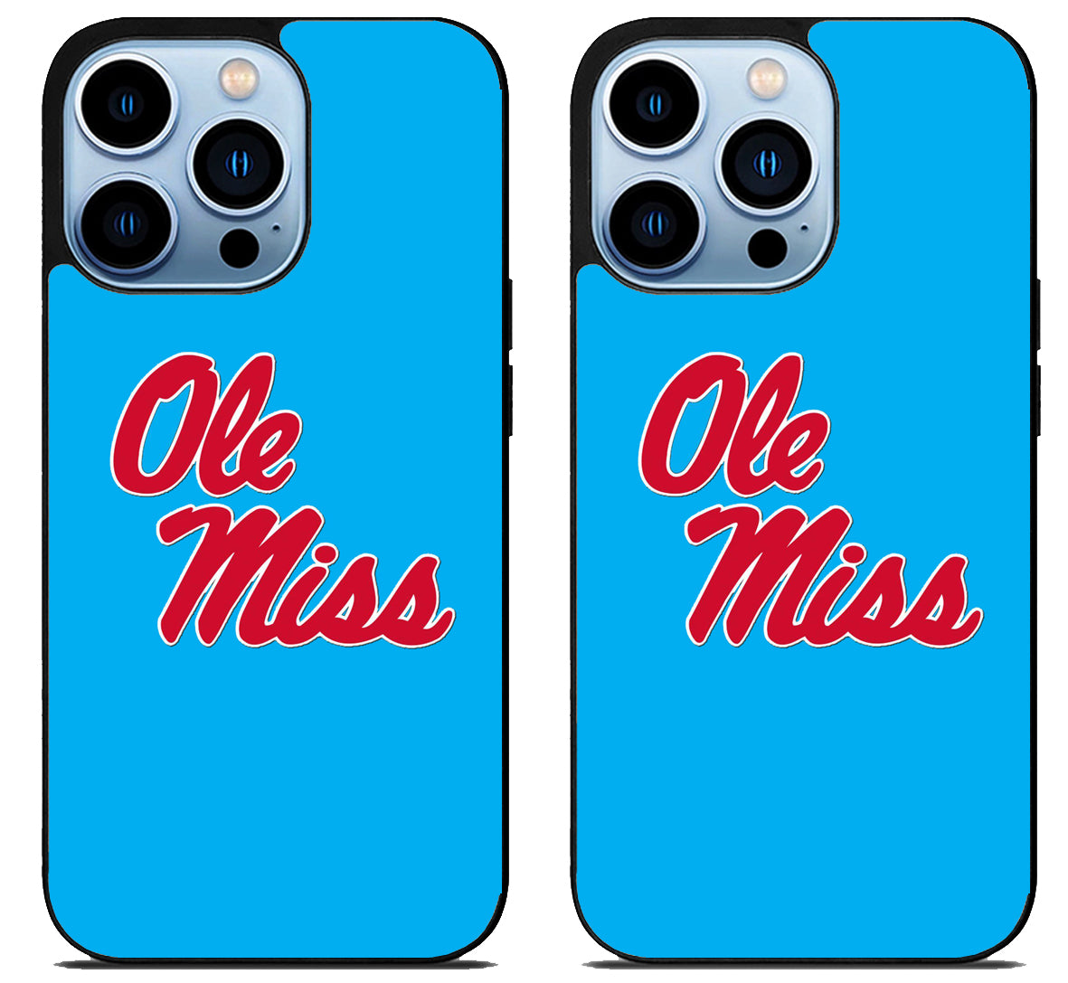 Ole Miss Rebels Cover iPhone 15 Pro | iPhone 15 Pro Max Case