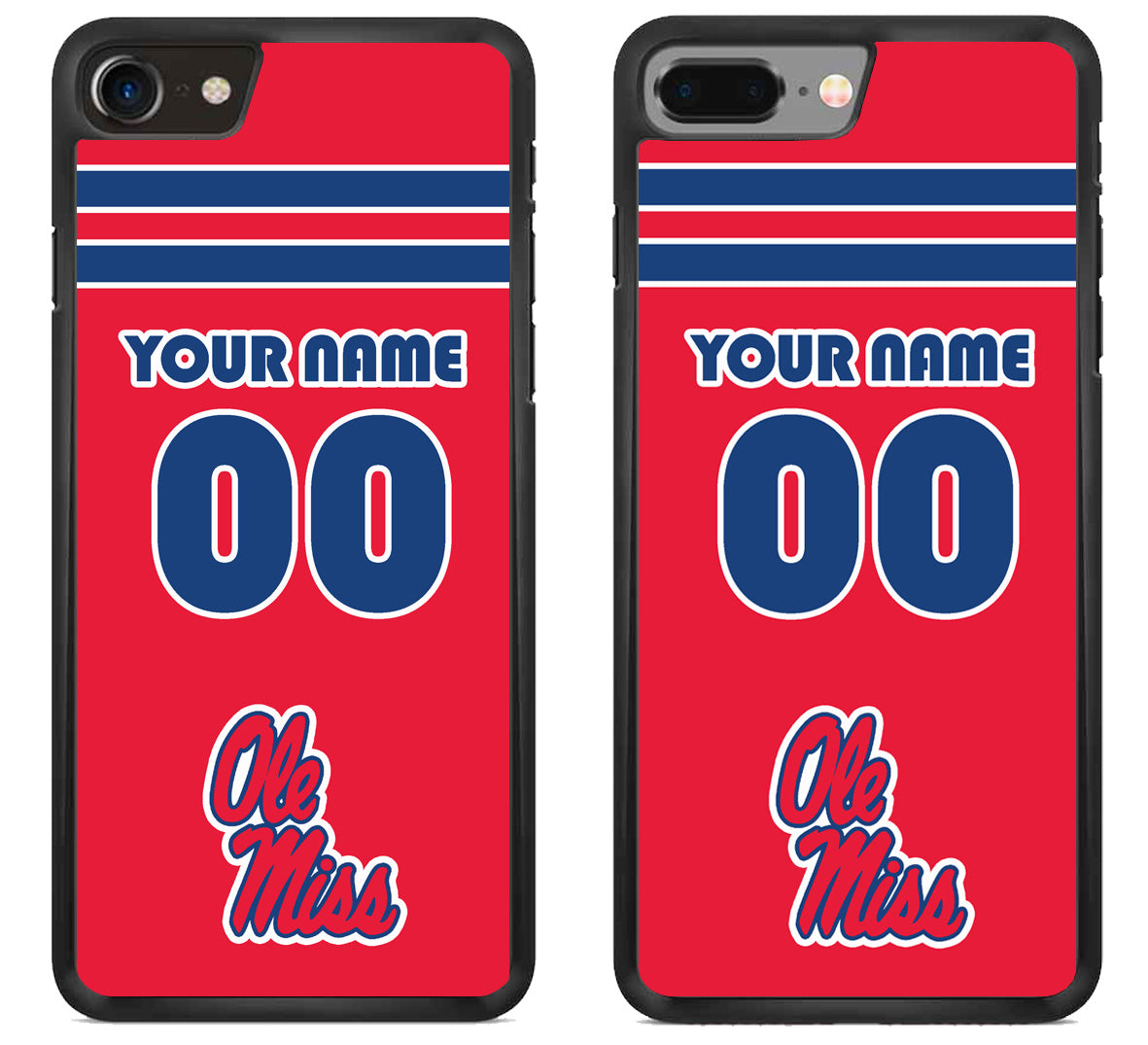 Custom Personalized Ole Miss Rebels iPhone 8 | 8 Plus Case