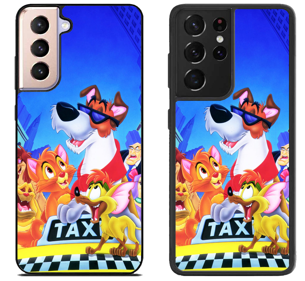 Oliver & Company Wallpaper Samsung Galaxy S21 | S21 FE | S21+ | S21 Ultra Case