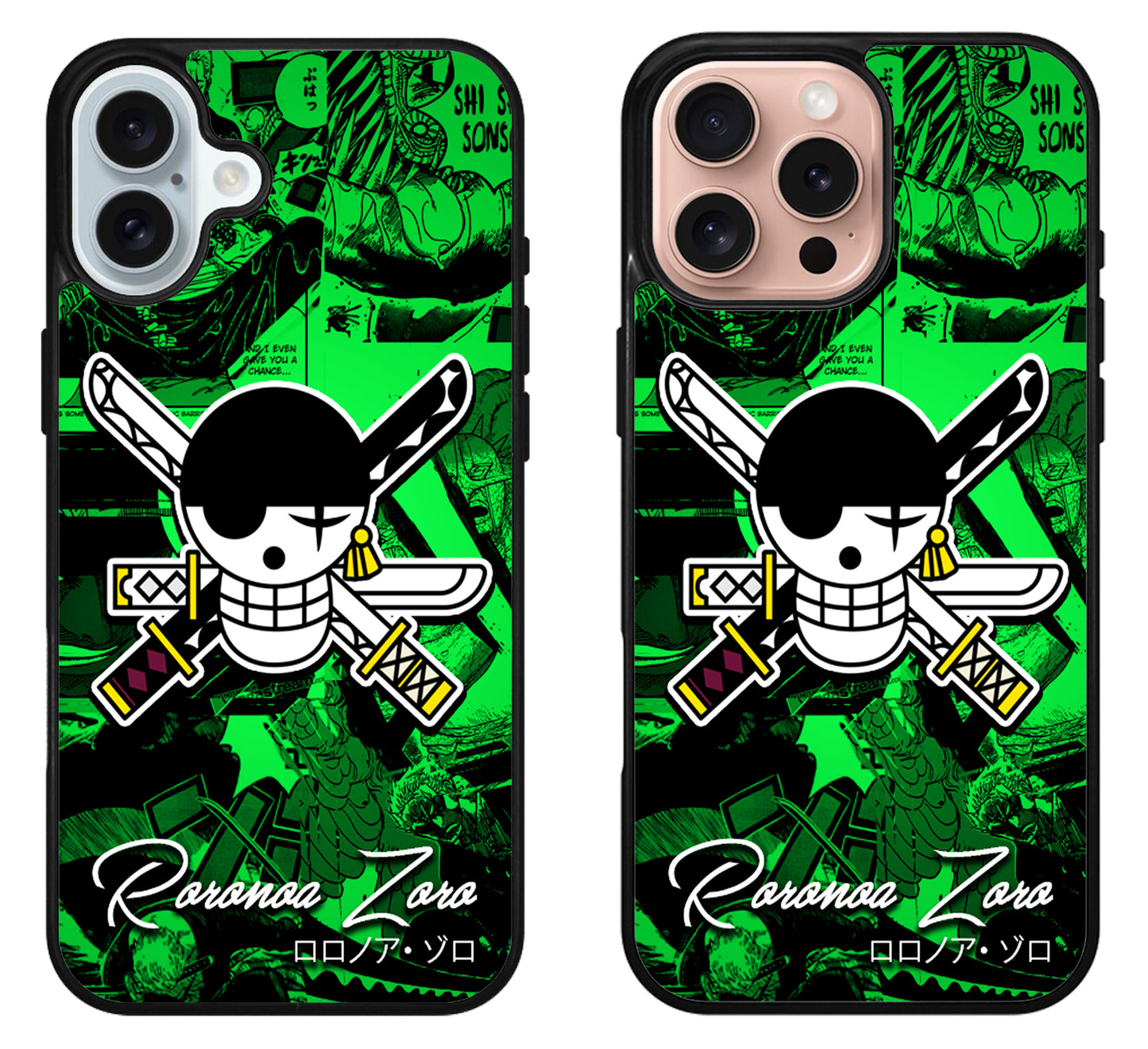 One Piece Roronoa Zoro Cool iPhone 16 | 16 Plus | 16 Pro | 16 Pro Max Case