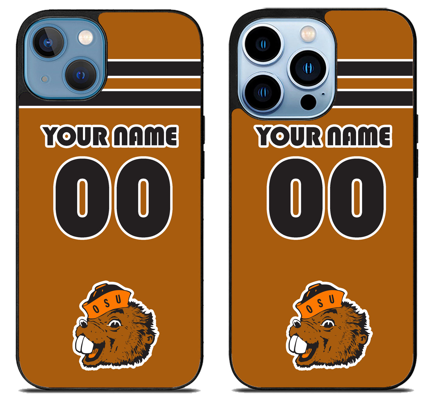 Custom Personalized Oregon State Beavers iPhone 13 | 13 Mini | 13 Pro | 13 Pro Max Case