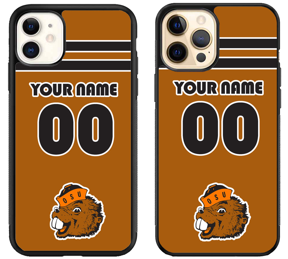 Custom Personalized Oregon State Beavers iPhone 12 | 12 Mini | 12 Pro | 12 Pro Max Case
