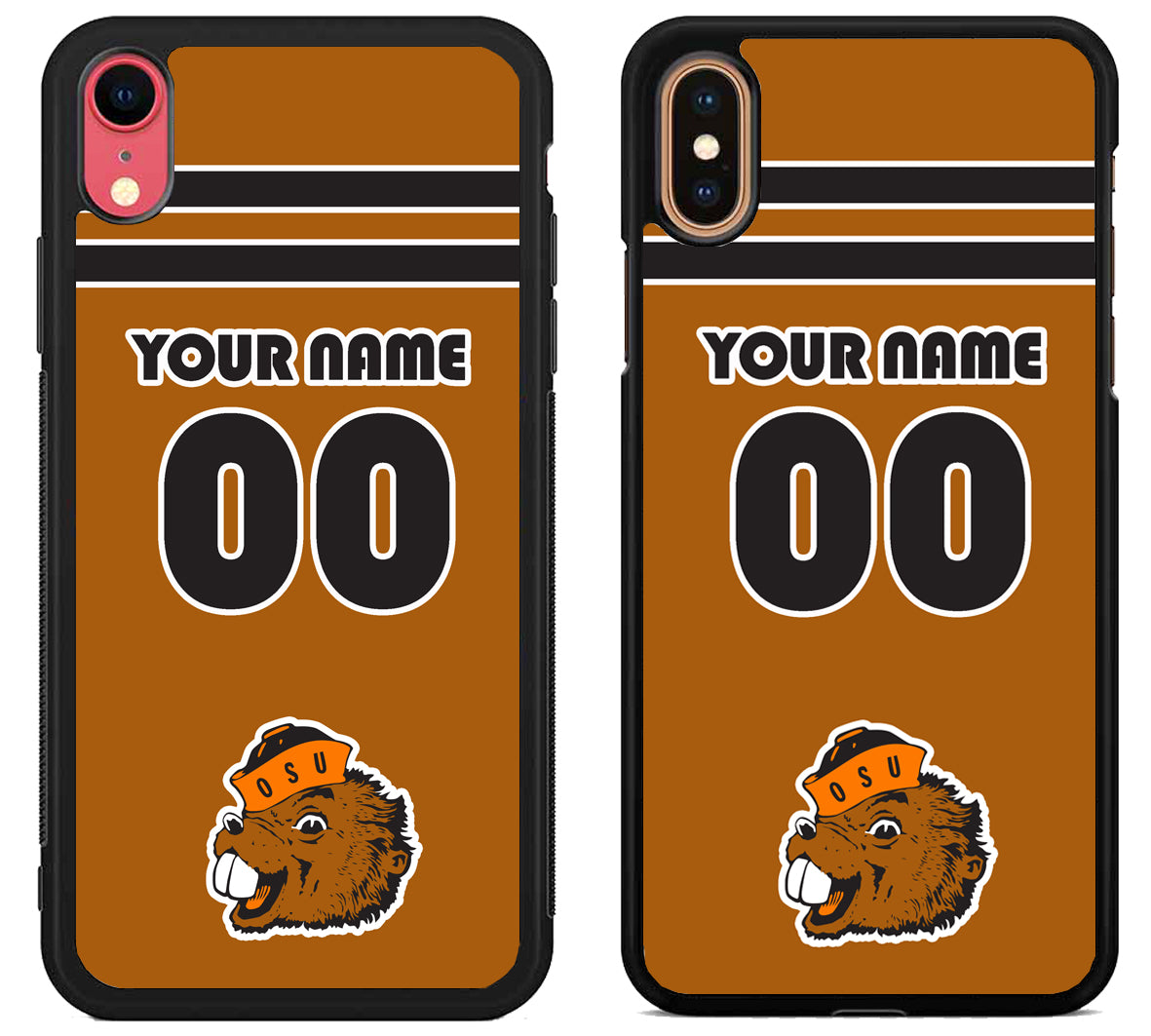 Custom Personalized Oregon State Beavers iPhone X | Xs | Xr | Xs Max Case